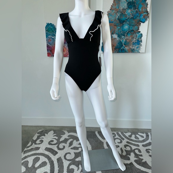 NWT- Robin Piccone “Lina” One Piece Swimsuit- size 4 - Picture 1 of 7